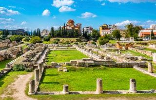 Kerameikos Cemetery in Athens